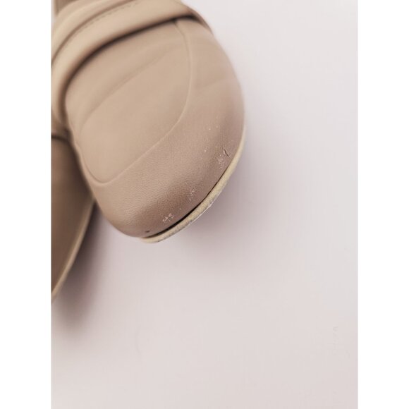 Mercedes Castillo Erin Beige Nude Leather Ballet Slip On Loafer Flats Shoes 8 38 - Picture 10 of 14